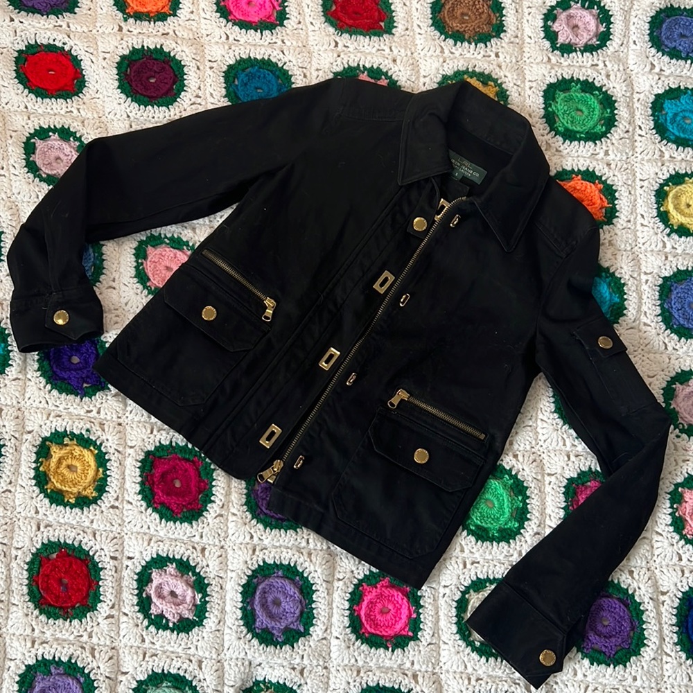 LRL Lauren Jeans Co. Black Jacket